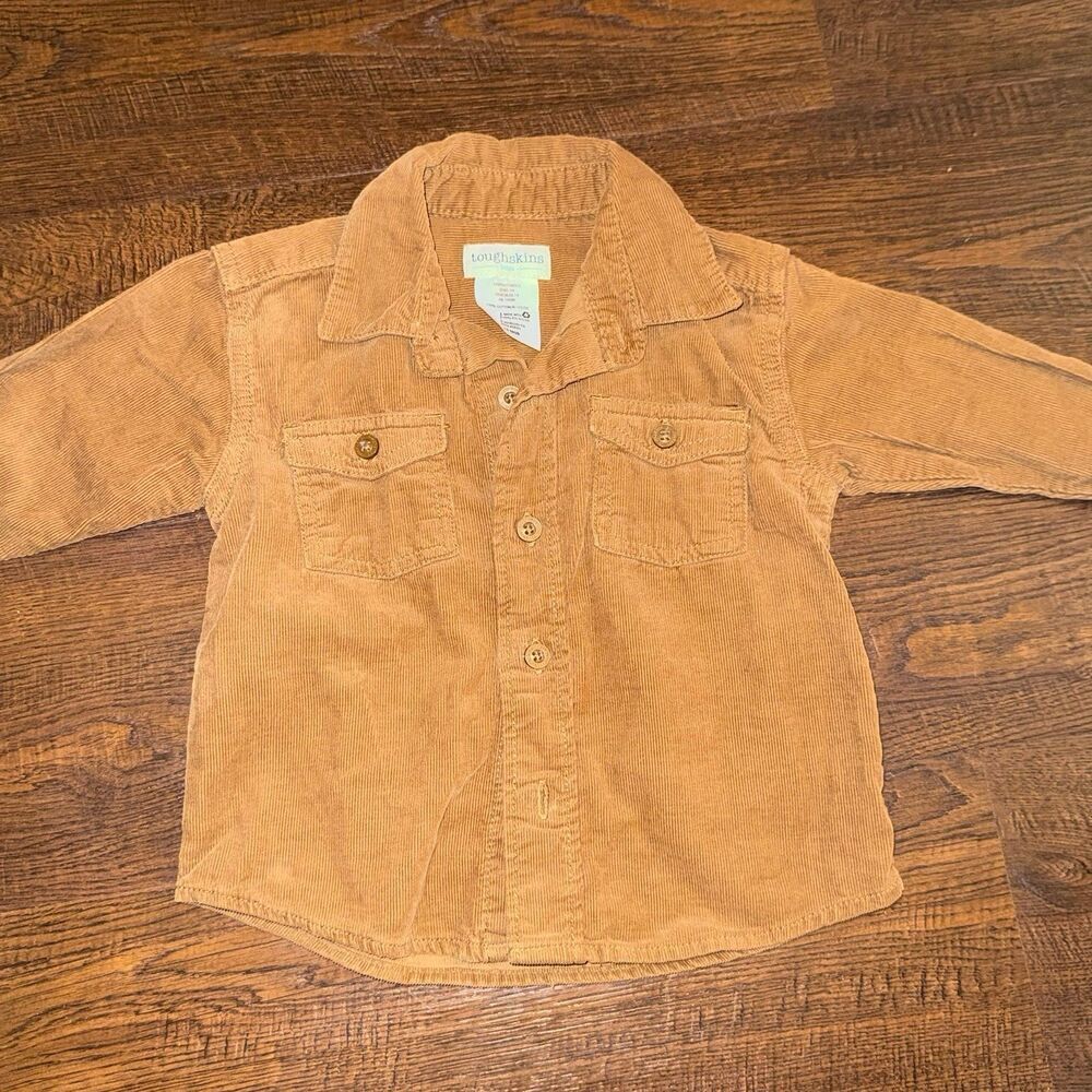 Toughskins Toddler Corduroy Button Up Shirt 18 Months | Fall